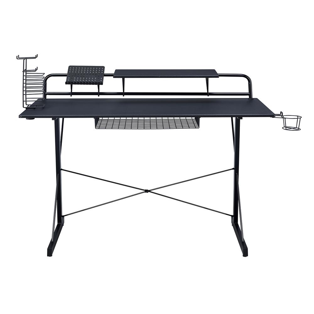 Gaming Computer Desk Setup with Organizers - Techni Sport
