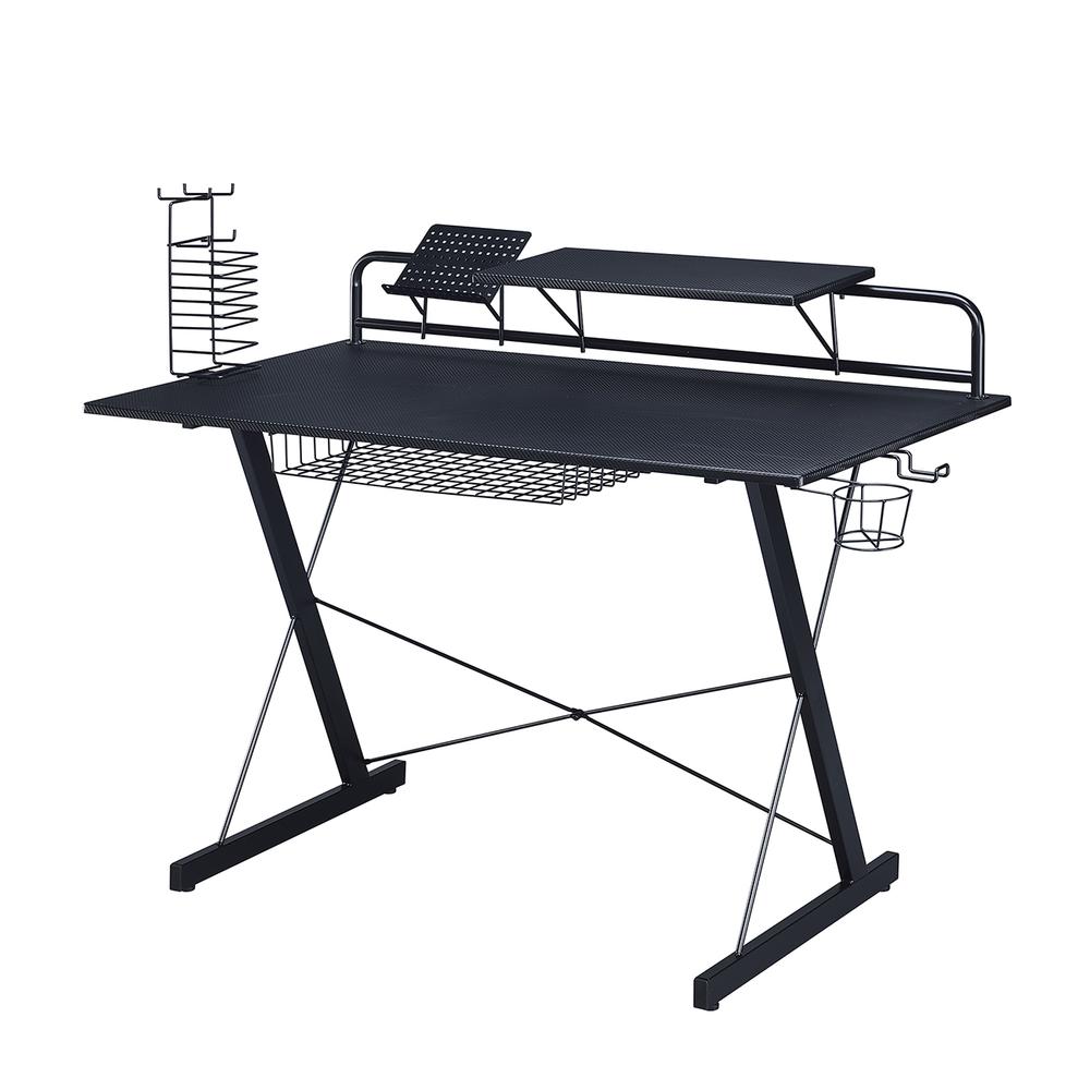 Gaming Computer Desk Setup with Organizers - Techni Sport