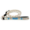 Milwaukee Brewers Pet Leash Frozen Rope Frozen Rope Baseball Leather Size Large Retro CO - Gamewear