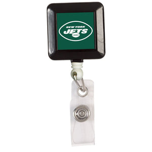 New York Jets Badge Holder Retractable Square - WinCraft
