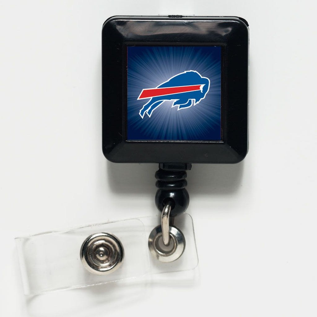 Buffalo Bills Badge Holder Retractable Square - WinCraft
