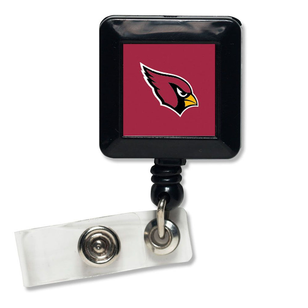 Arizona Cardinals Badge Holder Retractable Square - Wincraft