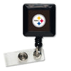 Pittsburgh Steelers Badge Holder Retractable Square - WinCraft