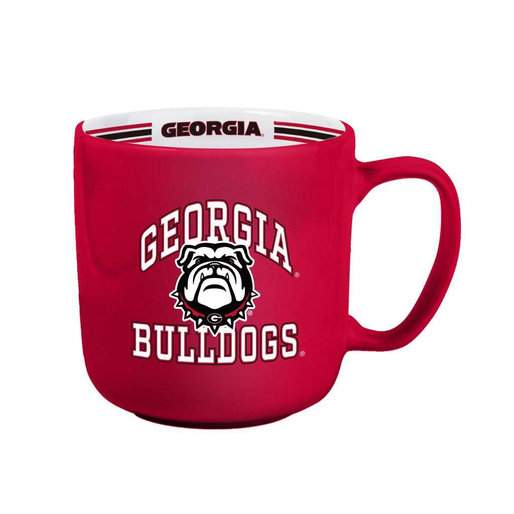 Georgia Bulldogs Coffee Mug 15oz Stripe Design - Logo Brands