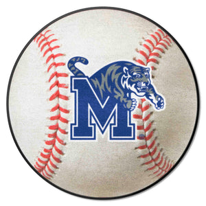 Fanmats - University of Memphis Baseball Mat 27'' diameter