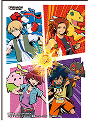 Digimon Card Game: Official Sleeves  Assortment 03 - Bandi