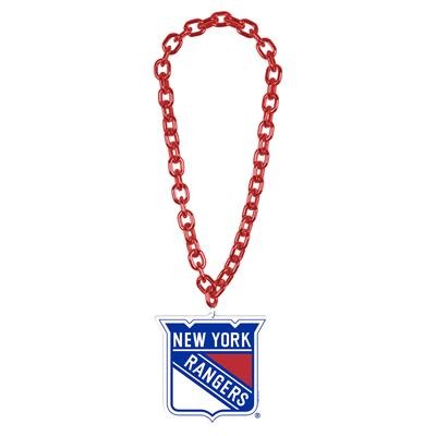 New York Rangers Necklace Big Fan Chain - Special Order - WinCraft