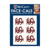 Florida State Seminoles Tattoos Face Cals - WinCraft