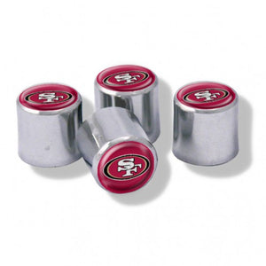 San Francisco 49ers Valve Stem Caps - WinCraft