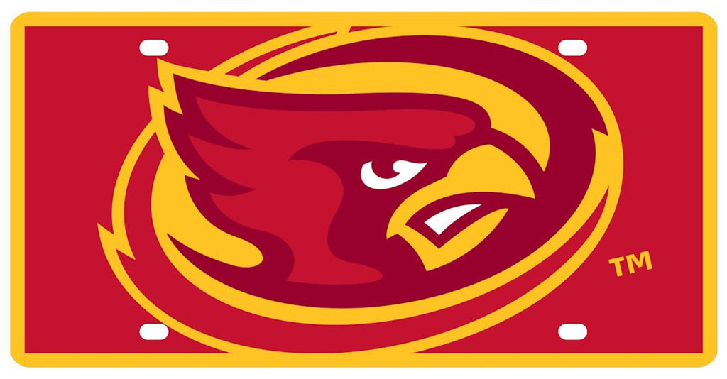 Iowa State Cyclones License Plate Acrylic Mega Style - Stockdale Technologies