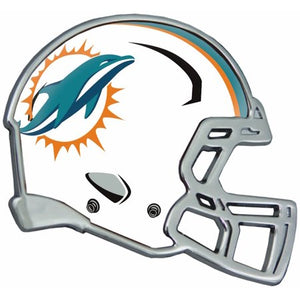 Miami Dolphins Auto Emblem Helmet -