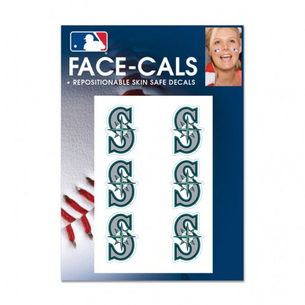 Seattle Mariners Tattoo Face Cals - WinCraft