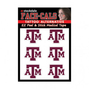 Texas A&M Aggies Tattoo Face Cals - WinCraft