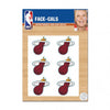 Miami Heat Tattoo Face Cals - Special Order - WinCraft