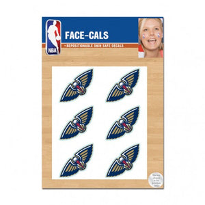 New Orleans Pelicans Tattoo Face Cals Special Order - WinCraft