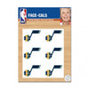 Utah Jazz Tattoo Face Cals Special Order - WinCraft