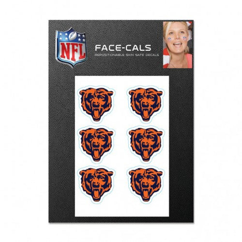Chicago Bears Tattoo Face Cals - WinCraft