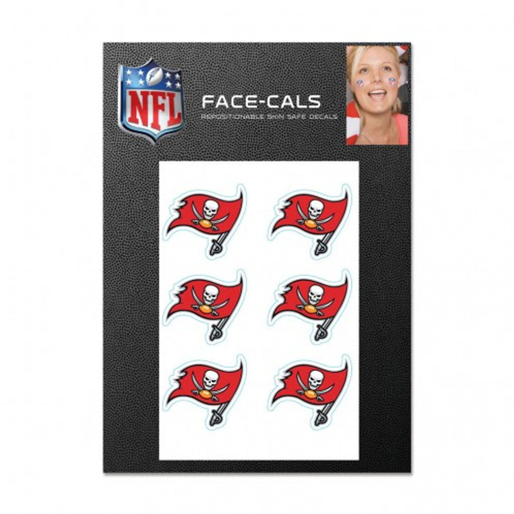 Tampa Bay Buccaneers Tattoo Face Cals - WinCraft