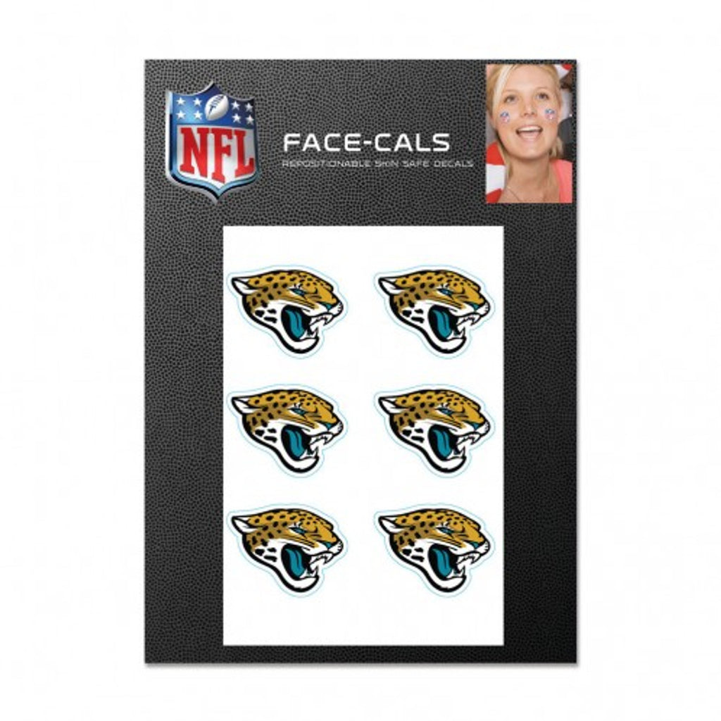 Jacksonville Jaguars Tattoo Face Cals - WinCraft