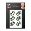 Green Bay Packers Tattoo Face Cals - WinCraft