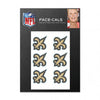 New Orleans Saints Tattoo Face Cals - WinCraft