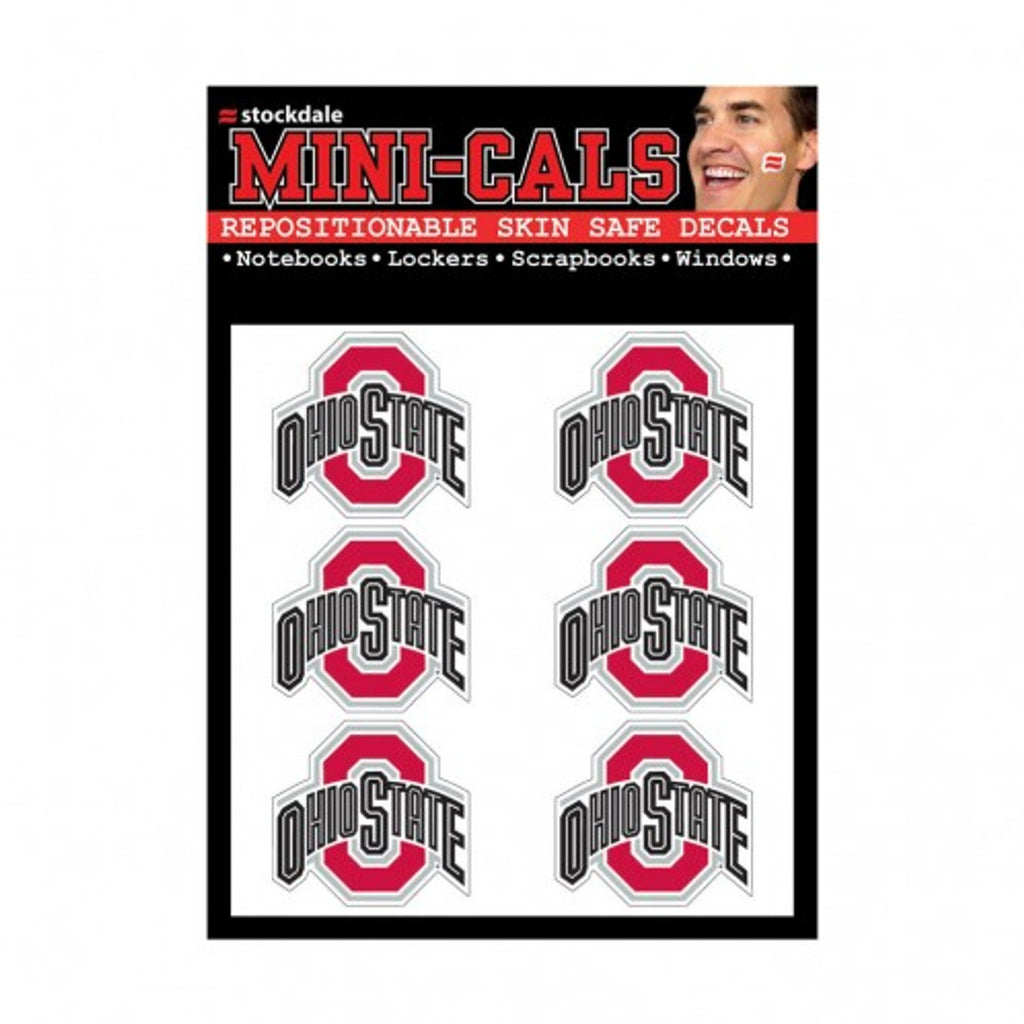 Ohio State Buckeyes Tattoo Face Cals - WinCraft