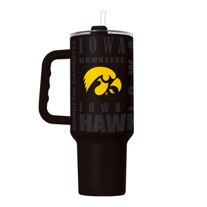 Iowa Hawkeyes Tumbler 40oz Powder Coat Replay - Logo Brands