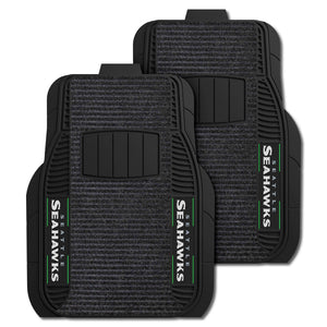 Fanmats - NFL - Seattle Seahawks 2-pc Deluxe Car Mat Set 21''x27''