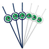 Minnesota Timberwolves Team Sipper Straws CO - Pangea Brands