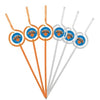 New York Knicks Team Sipper Straws CO - Pangea Brands