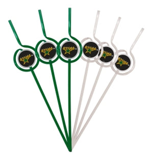 Dallas Stars Team Sipper Straws CO - Pangea Brands