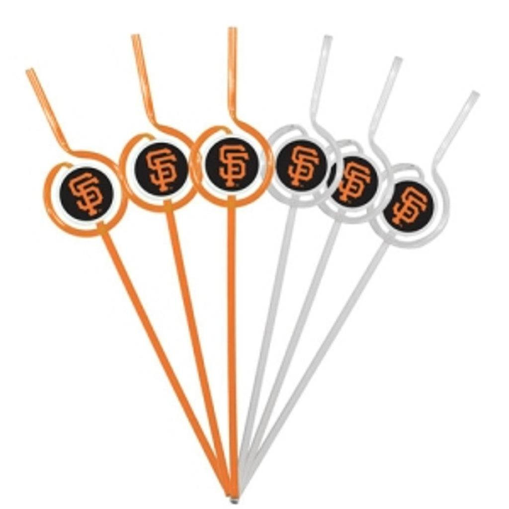 San Francisco Giants Team Sipper Straws CO - Pangea Brands