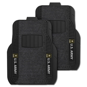 Fanmats - U.S. Army 2-pc Deluxe Car Mat Set 21''x27''