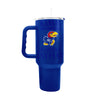Kansas Jayhawks Tumbler 40oz Powder Coat Replay - Logo Brands