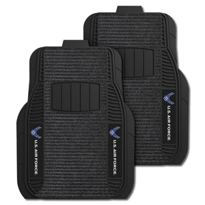 Fanmats - U.S. Air Force 2-pc Deluxe Car Mat Set 21''x27''