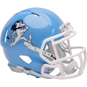 Old Dominion Monarchs Helmet Riddell Replica Mini Speed Style Running Lion - Riddell