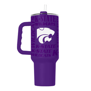 Kansas State Wildcats Tumbler 40oz Powder Coat Replay - Logo Brands