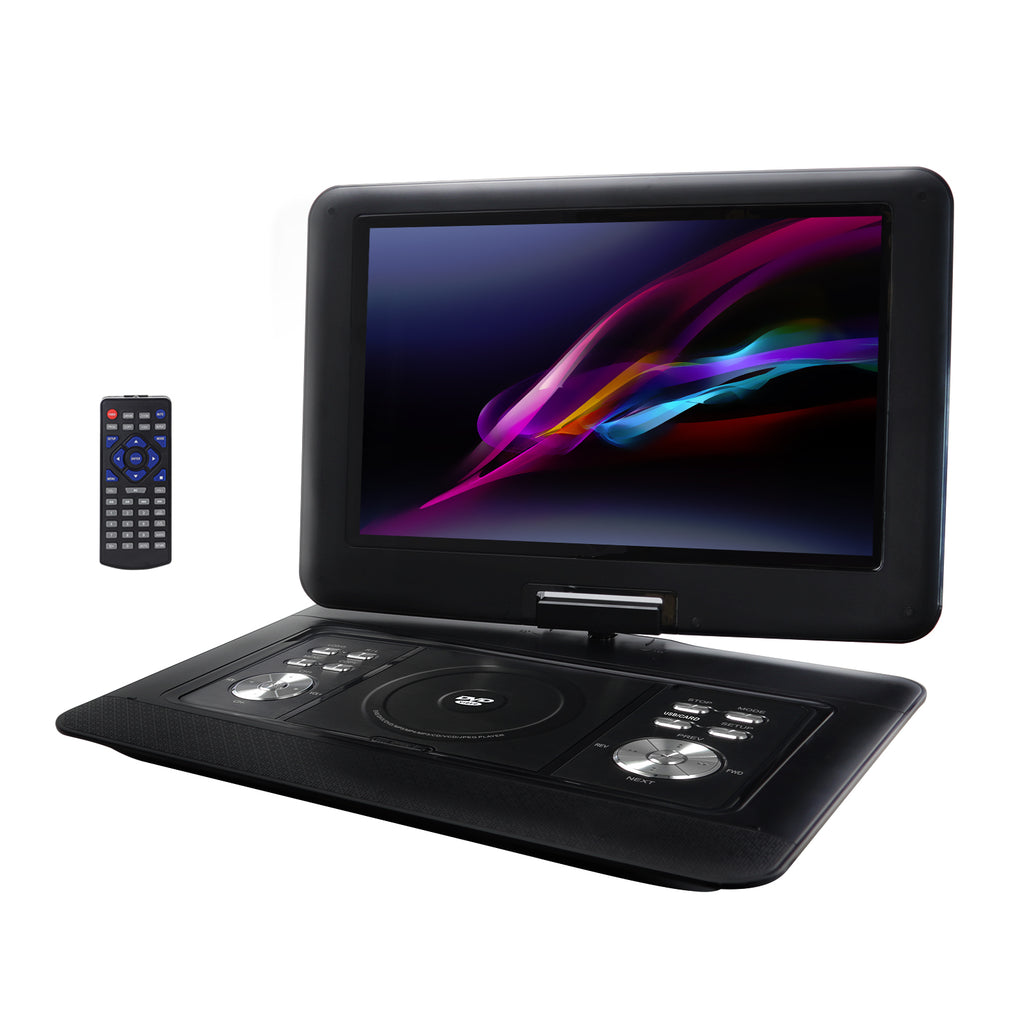 Trexonic  14.1'' Portable DVD Player with TFT-LCD Screen and USB/SD/AV Inputs - Factory Reconditioned