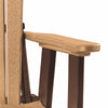 Fan Back Swivel Glider in Cedar and Tudor Brown - American Furniture Classics