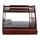 Mission Twin over Full Bunk Bed with Roll Out Twin Trundle Bed - American Furniture Classics