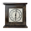 American Furniture Classics Model CLOCKDW Mantel Clock in Dark Walnut Veneer with Secret Compartment