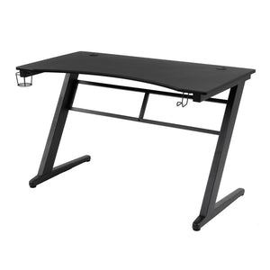 OS Home and Office Furniture Model 42245 Gaming Desk with Laminate Tactical Carbon Fiber Top - American Furniture Classics