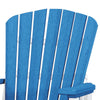 Fan Back Glider Made in the USA- Blue, White - American Furniture Classics
