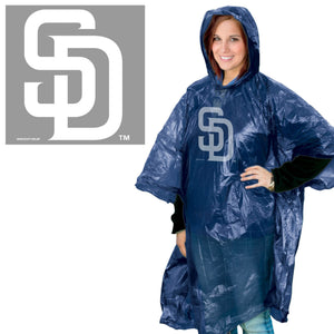 San Diego Padres Rain Poncho - Special Order - WinCraft