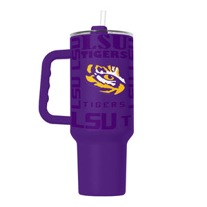 LSU Tigers Tumbler 40oz Powder Coat Replay - Logo Brands