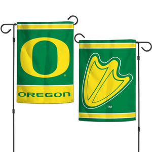 Oregon Ducks Flag 12x18 Garden Style 2 Sided - WinCraft