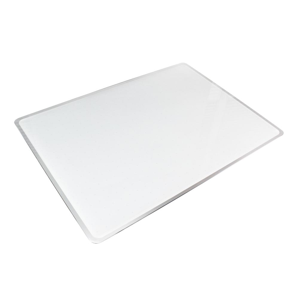 Glacier White Multi-Purpose Grid Glass Dry Erase Board 17'' x 23'' - Floortex