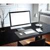 Pack of 4 Vinyl Rectangular Desk Pads - 17'' x 22'' - Floortex