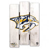 Nashville Predators Sign 11x17 Wood Fence Style White - WinCraft