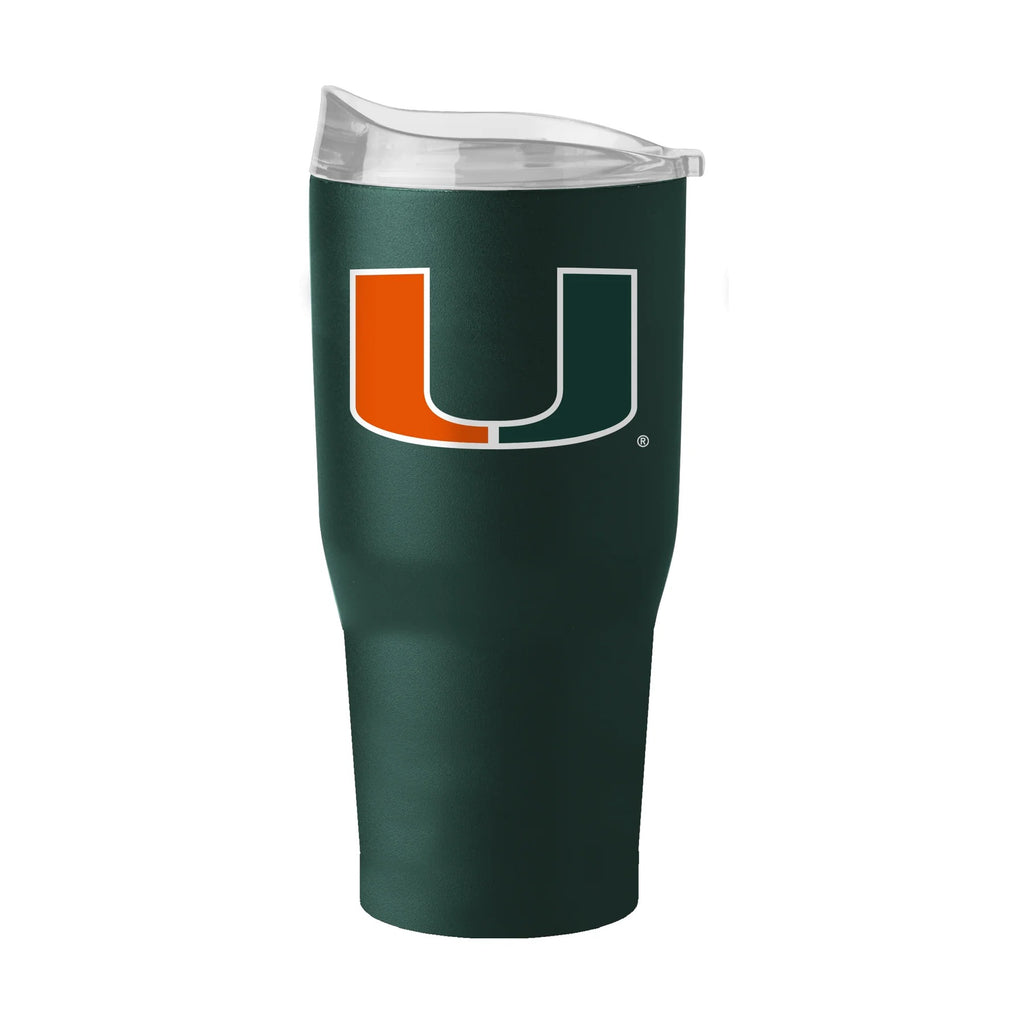 Miami Hurricanes Tumbler 30oz Flipside Powder Coat - Logo Brands